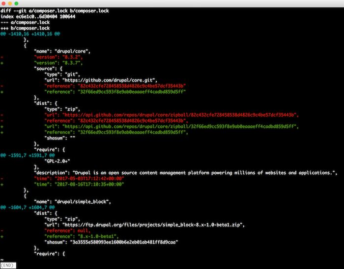 composer diff core