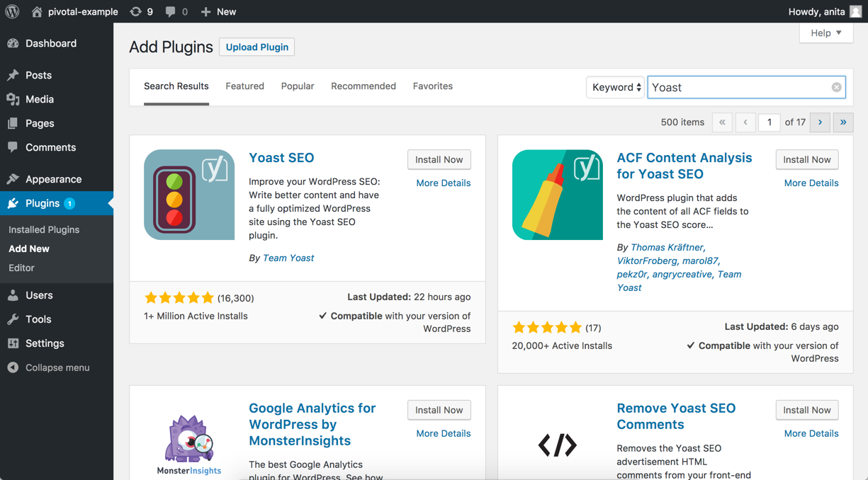 Install Pantheon Advanced Page Cache plugin